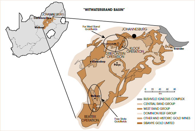 Sibanye’s operations [graph]