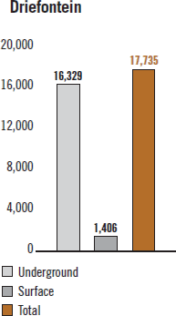 Driefontein [chart]